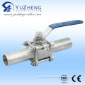 B/W End 3PC Ball Valve with Extended Pipe